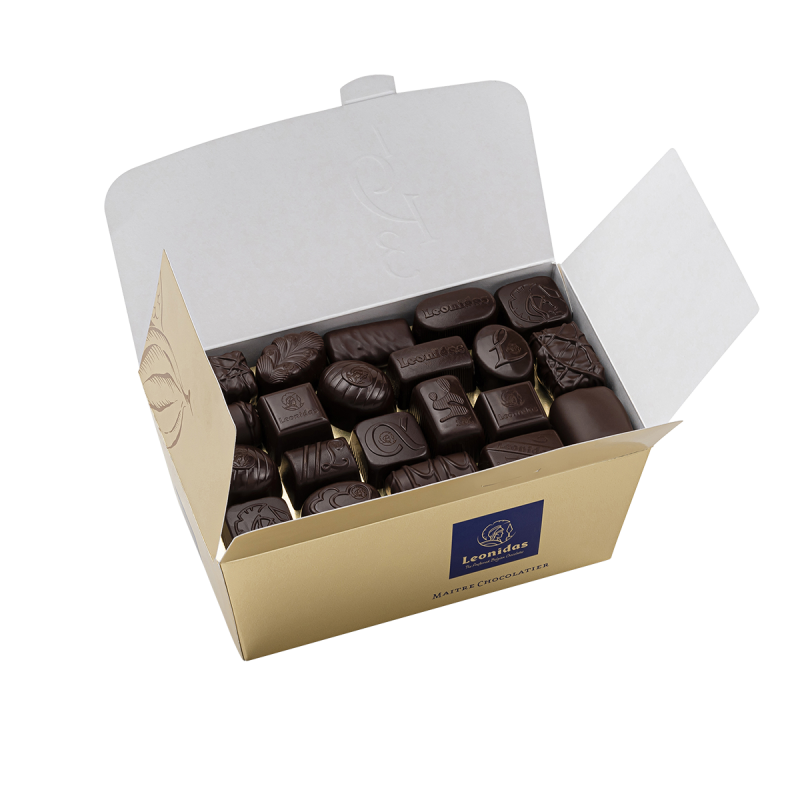 Ballotin de chocolats noirs